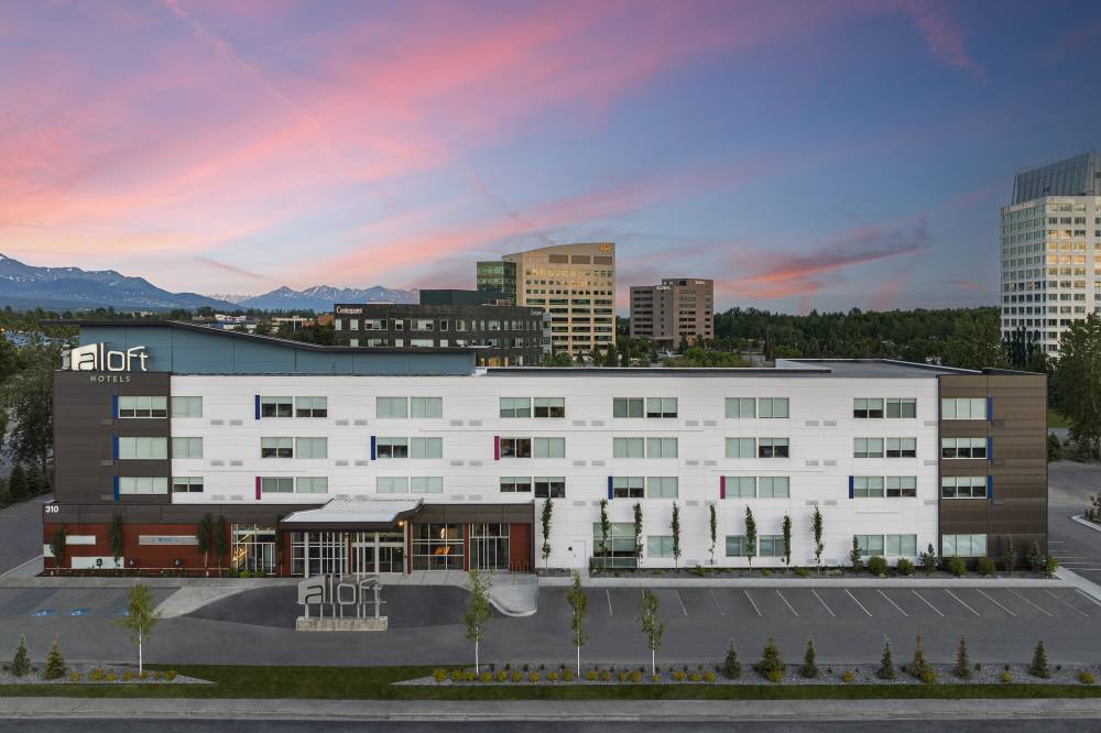 Anchorage Sunset Exterior