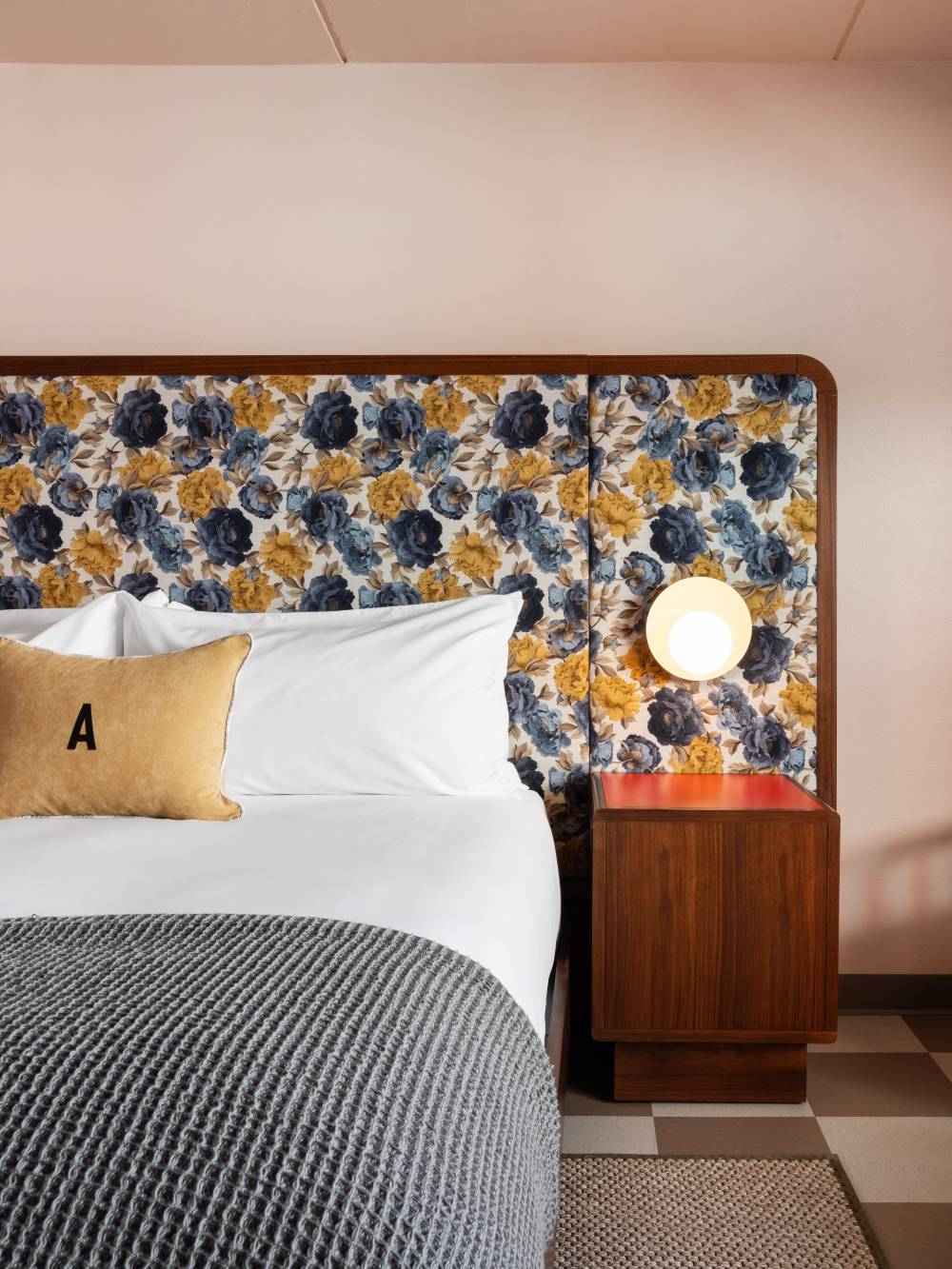 King Bed and Night Stand