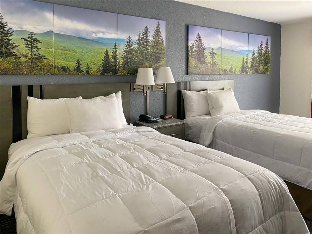 Guest room with two beds