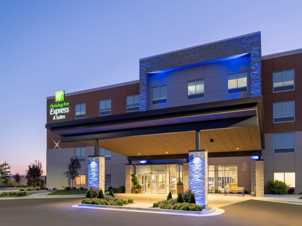 Hotel Exterior at Night 