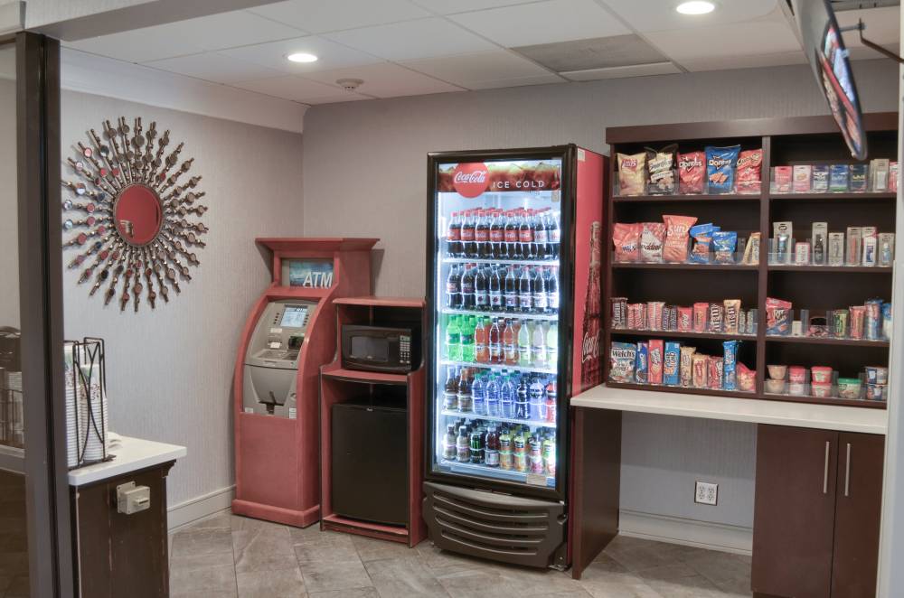 Enjoy our grab & go market for snacks & drinks.