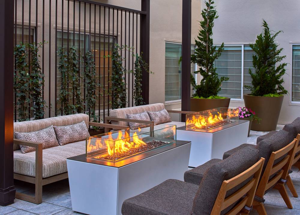 Courtyard and Fire Pits