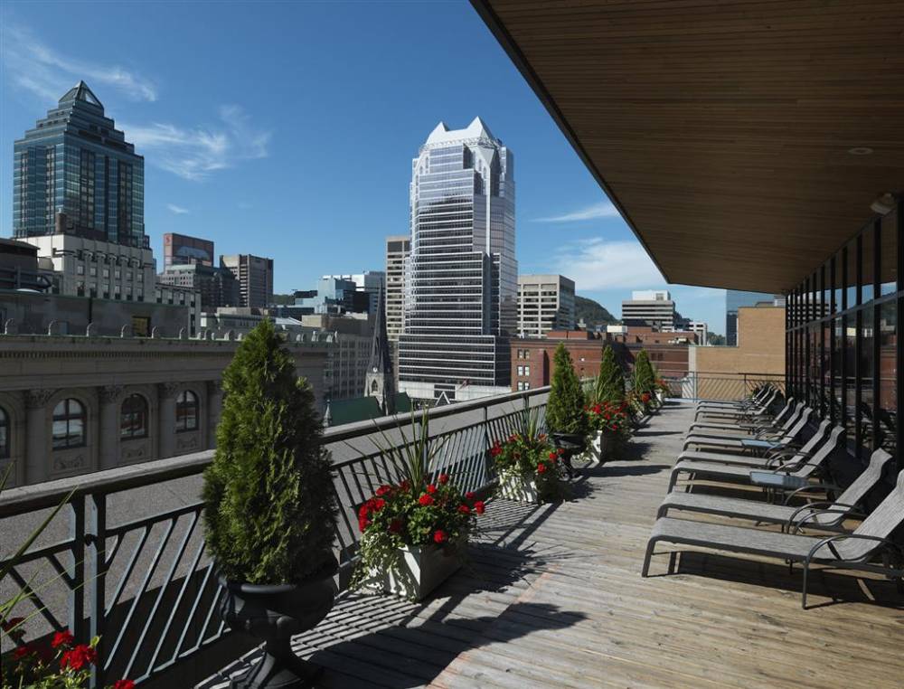 Terrace on roof
