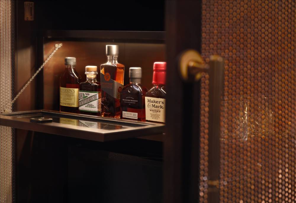 Bourbon Bar Detail
