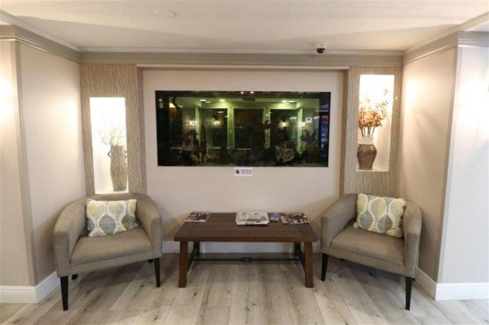 Hotel lobby