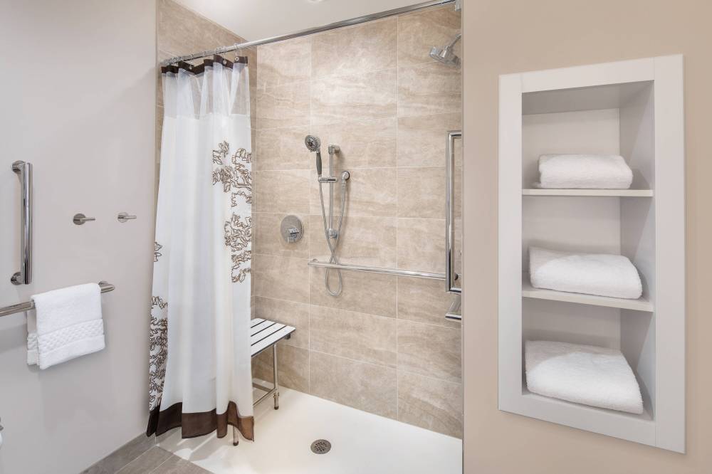Accessible Roll-In Shower