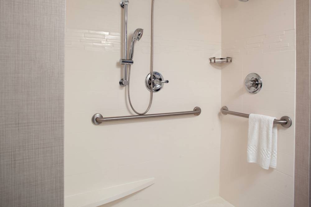 Accessible Bathroom - Roll-In Shower