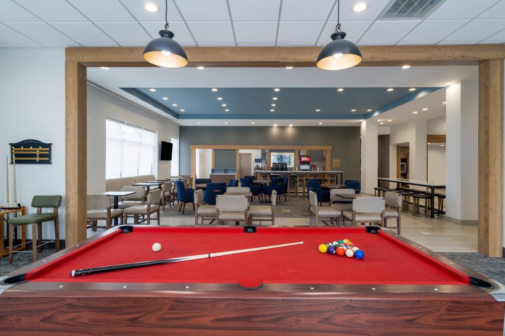 Pool Table in the Den