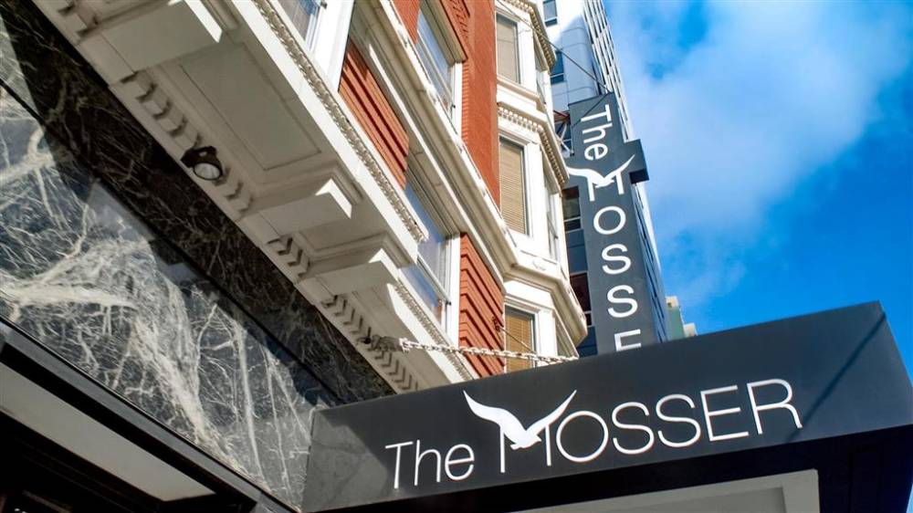 Mosser Hotel signage