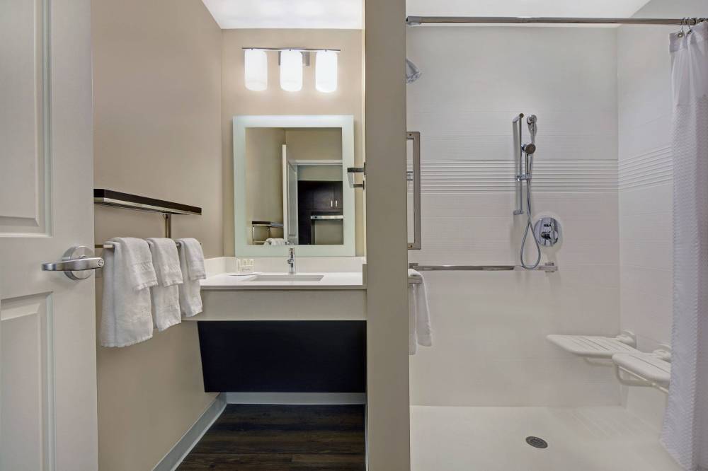 Accessible Bathroom - Roll-in Shower