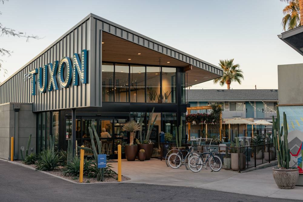 Boutique hotel Tucson Arizona midcentury architect